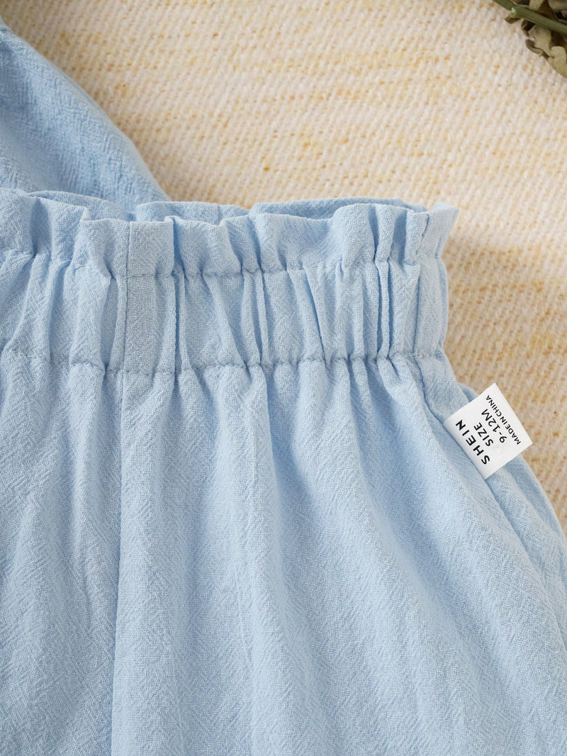 Souflis Souflis Conjunto de 2 peças para bebê menina em Rosa, Elegante, Bonito, Roupa Casual para o Dia a Dia de Primavera e Verão