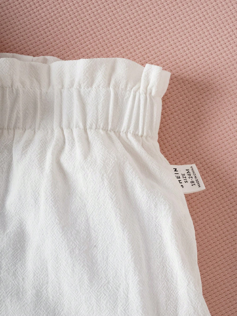 Souflis Souflis Conjunto de 2 peças para bebê menina em Rosa, Elegante, Bonito, Roupa Casual para o Dia a Dia de Primavera e Verão