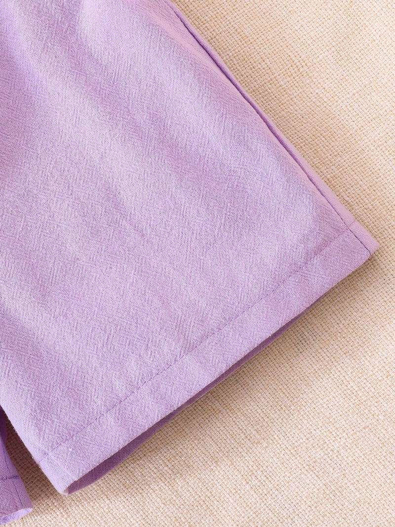 Souflis Souflis Conjunto de 2 peças para bebê menina em Rosa, Elegante, Bonito, Roupa Casual para o Dia a Dia de Primavera e Verão