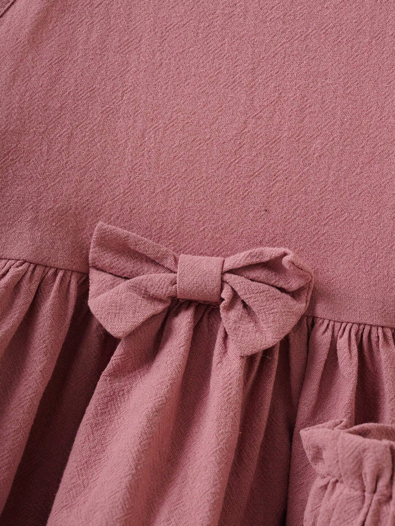 Souflis Souflis Conjunto de 2 peças para bebê menina em Rosa, Elegante, Bonito, Roupa Casual para o Dia a Dia de Primavera e Verão