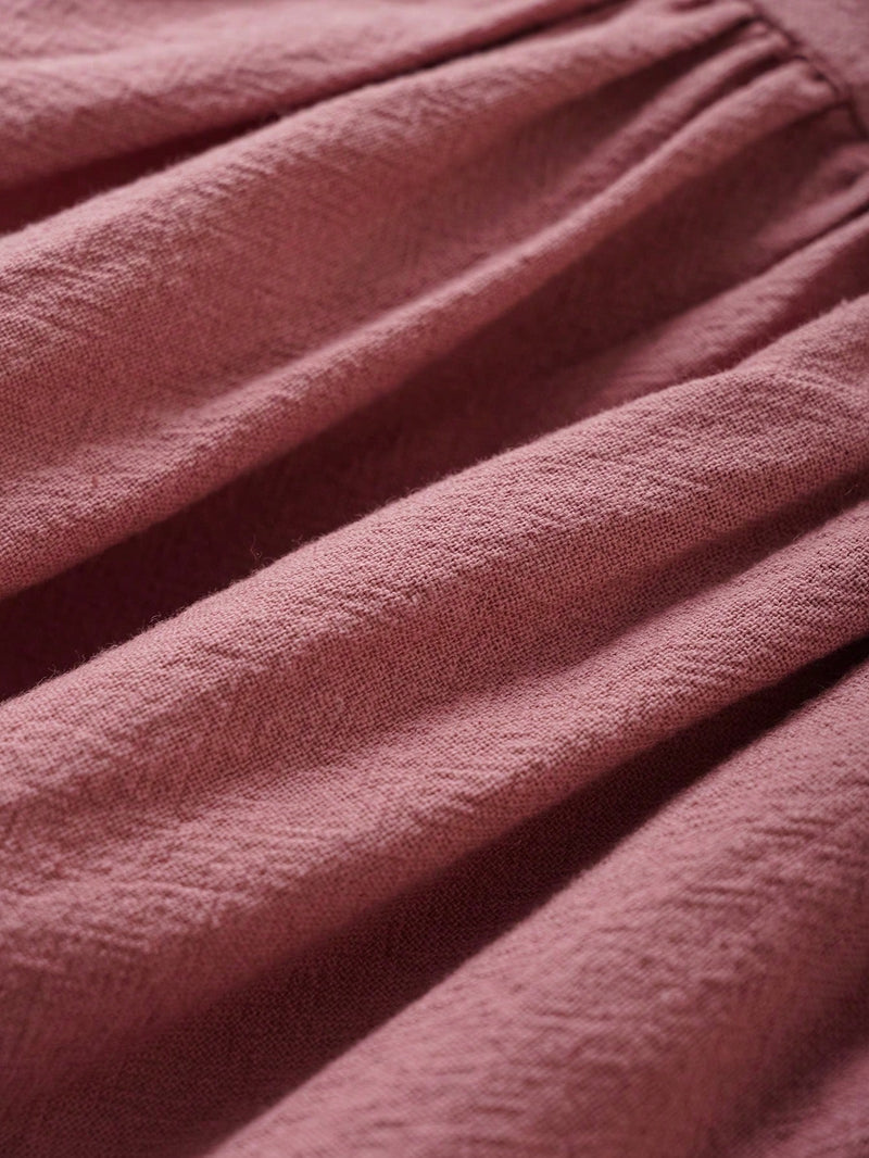Souflis Souflis Conjunto de 2 peças para bebê menina em Rosa, Elegante, Bonito, Roupa Casual para o Dia a Dia de Primavera e Verão