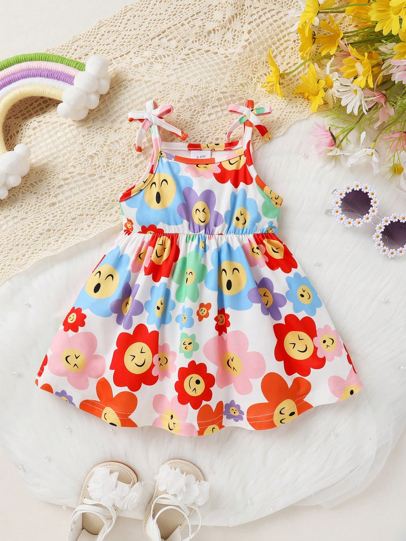 Conjunto com 2 Peças para Bebê Menina, Vestido de Princesa Decorado com Borboleta, Macio e Confortável