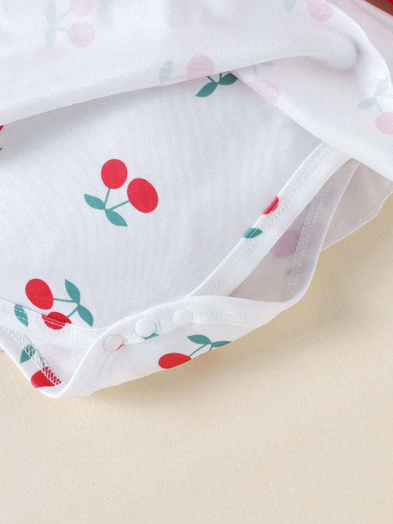 1 Peça Macacão Longo de Manga Longa com Estampa Patchwork Fofa para Bebês e Crianças Pequenas, Fino para Primavera e Outono