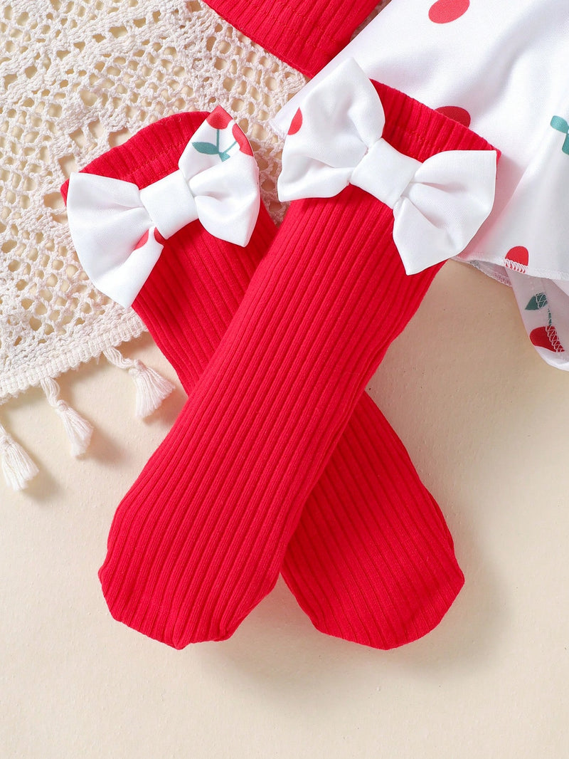 1 Peça Macacão Longo de Manga Longa com Estampa Patchwork Fofa para Bebês e Crianças Pequenas, Fino para Primavera e Outono